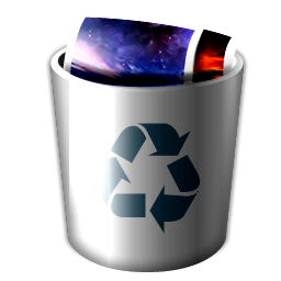 Recycle Bin Full Icon 256x256 png
